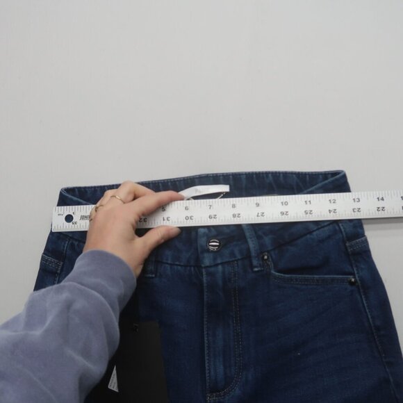 Paige Stella Jolene Grecia Jeans High Rise Slit Ankles Size 25 NWT - Picture 8 of 12